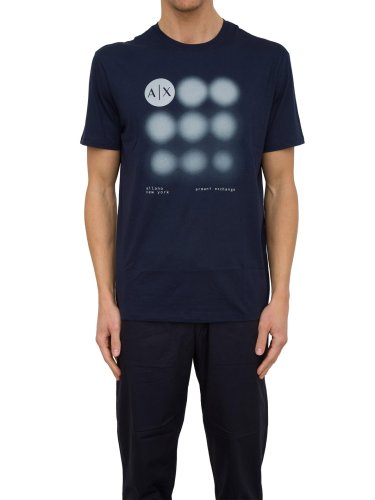 Чоловіча футболка  ARMANI EXCHANGE T-SHIRT BLU
