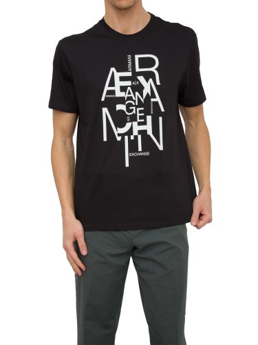 Чоловіча футболка  ARMANI EXCHANGE T-SHIRT NERO