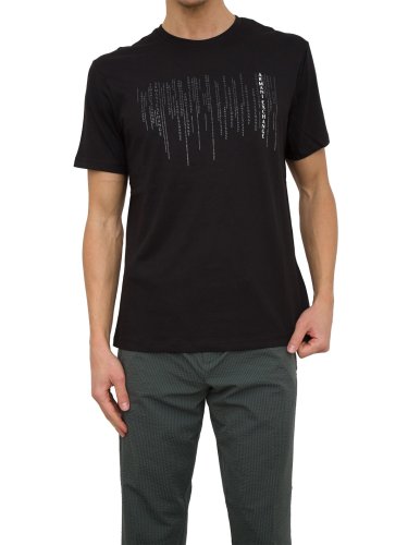 Чоловіча футболка  ARMANI EXCHANGE T-SHIRT NERO