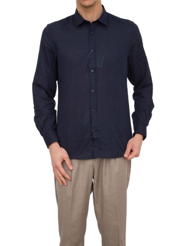 Мужская рубашка с длинным рукавом ANTONY MORATO CAMICIA MANICA LUNGA BLU