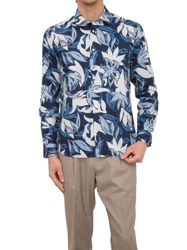 Чоловіча сорочка з довгим рукавом ANTONY MORATO CAMICIA MANICA LUNGA BLU