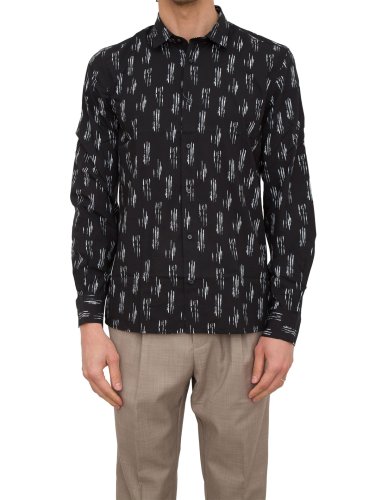 Мужская рубашка с длинным рукавом ANTONY MORATO CAMICIA MANICA LUNGA NERO