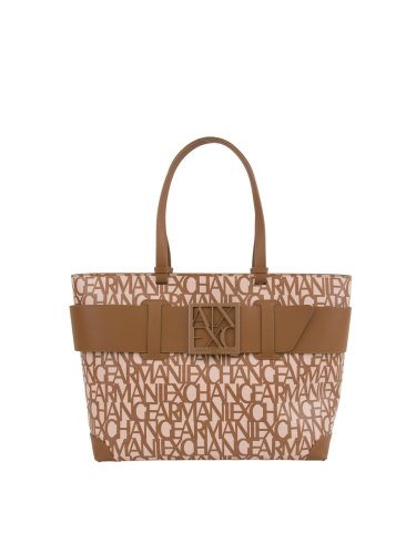 Женская сумка с ручками ARMANI EXCHANGE WOMAN'S SHOPPING CUOIO