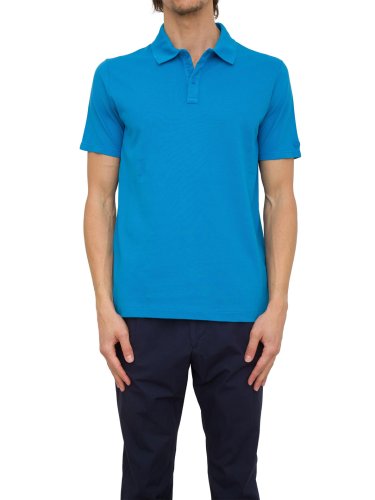 Мужское поло PAUL&SHARK POLO IN COTONE TURCHESE