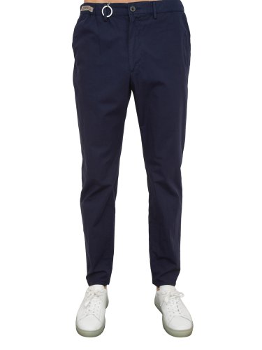 Мужские повседневные брюки PAUL&SHARK PANTALONE CHINO COULISSE BLU