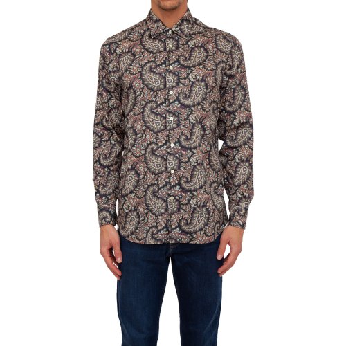 Чоловіча сорочка з довгим рукавом ETRO CAMICIA ETRO SPREAD FANTASIA