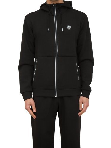 Мужская куртка EA7 EMPORIO ARMANI SWEATSHIRT NERO