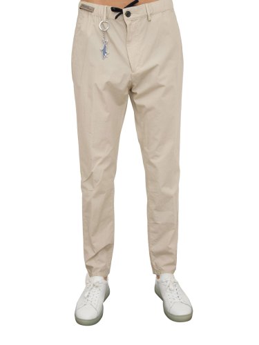 Мужские повседневные брюки PAUL&SHARK PANTALONE CHINO COULISSE BEIGE