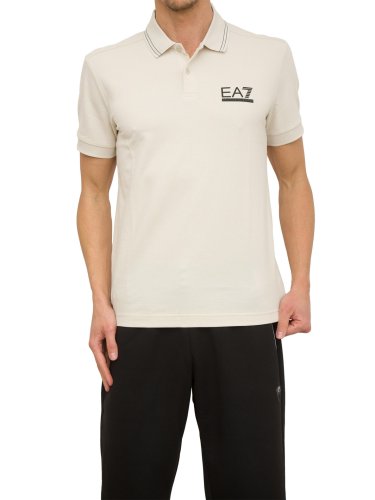 Мужское поло EA7 EMPORIO ARMANI POLO SHIRT BEIGE
