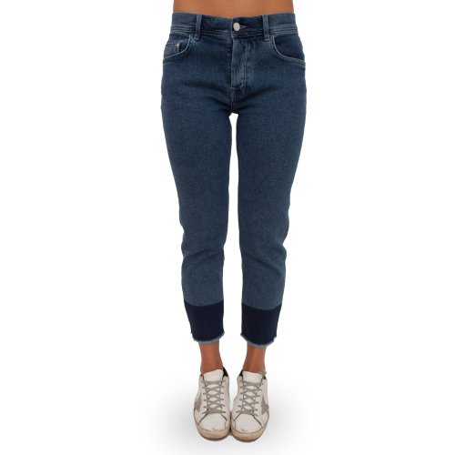 Женские джинсы Iceberg PANTALONE BLU DENIM