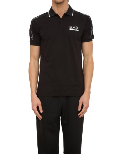 Чоловіче поло EA7 EMPORIO ARMANI POLO SHIRT NERO