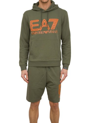 Мужская толстовка EA7 EMPORIO ARMANI SWEATSHIRT VERDE