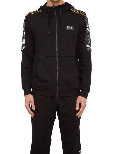Мужская толстовка EA7 EMPORIO ARMANI SWEATSHIRT NERO
