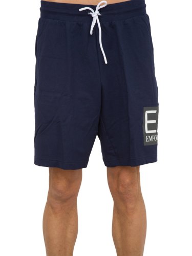 Мужские спортивные шорты EA7 EMPORIO ARMANI SHORTS BLU