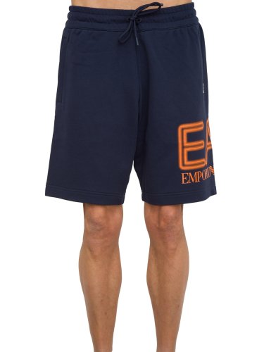 Чоловічі спортивні шорти EA7 EMPORIO ARMANI BERMUDA BLU