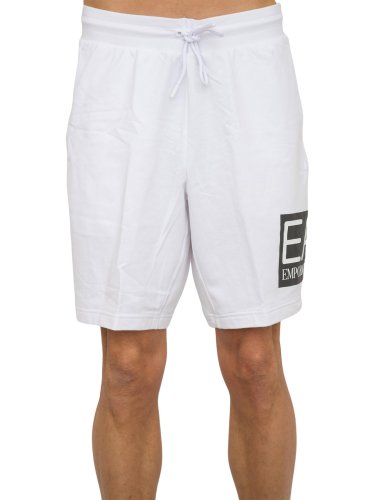 Мужские спортивные шорты EA7 EMPORIO ARMANI SHORTS BIANCO