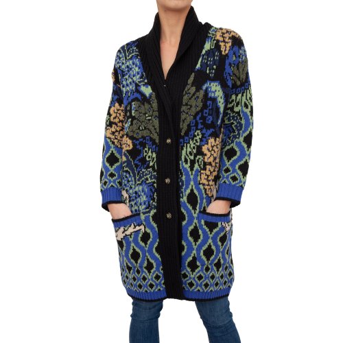 Жіноче пальто ETRO MAGLIA CAPPOTTO COMET NERO