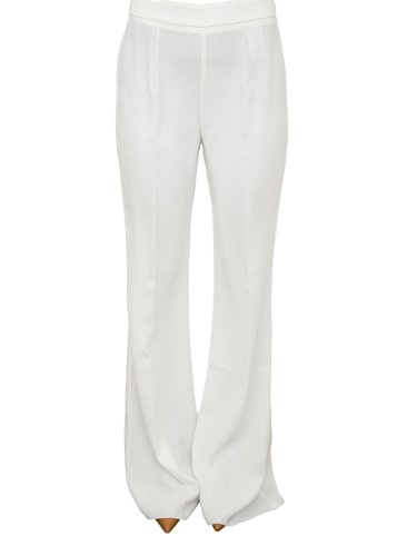Жіночі повсякденні штани NENETTE PANTALONE ZAMPA CADY POLY ENVER SATIN BIANCO