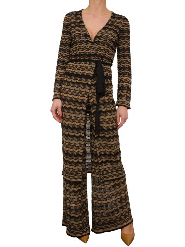 Женский кардиган NENETTE CARDIGAN IN MAGLIA LUNGO GRUPPO ZIGZAG MULTICOLOR FANTASIA