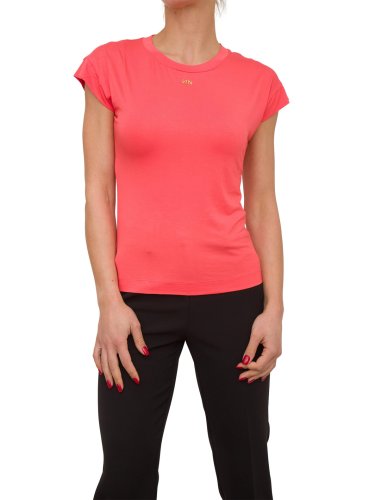 Жіноча футболка NENETTE  T-SHIRT MANICA CORTA GIROCOLLO PORTALOGO CARRY OVER CORALLO