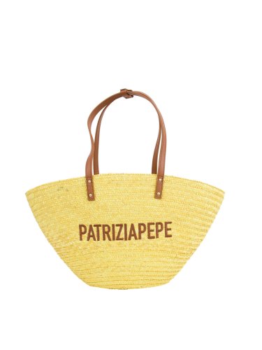 Жіноча сумка з ручками PATRIZIA PEPE BORSA/BAG GIALLO