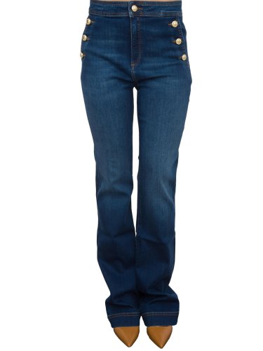 Жіночі джинси NENETTE PANTALONE BOOTCUT DENIM SUPERSTRETCH BLU DENIM