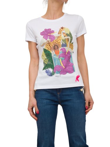 Жіноча футболка NENETTE T-SHIRT MANICA CORTA BIANCO