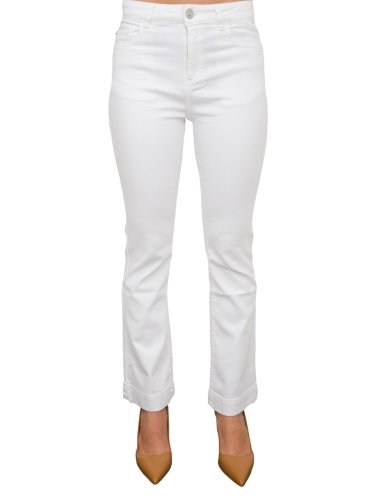 Женские повседневные брюки NENETTE PANTALONE TROMBETTA BULL TINTO CAPO BIANCO