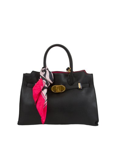 Женская сумка с ручками LIU JO L SATCHEL NERO
