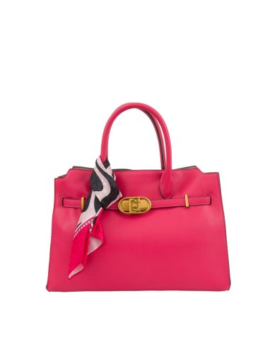 Жіноча сумка з ручками LIU JO L SATCHEL FUXIA