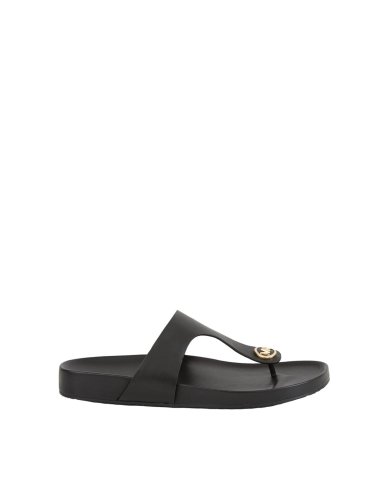 Женские тапочки и шлепанцы MICHAEL MICHAEL KORS LUCINDA THONG NERO