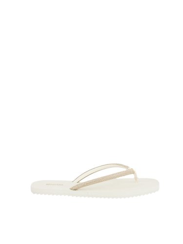Жіночі тапочки та шльопанці MICHAEL MICHAEL KORS JINX FLIP FLOP BEIGE