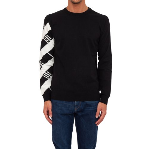 Чоловічий светр BIKKEMBERGS MAGLIA NERO