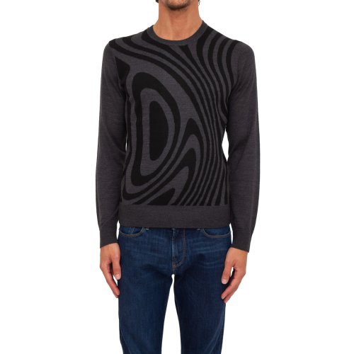 Мужской свитер BIKKEMBERGS MAGLIA NERO