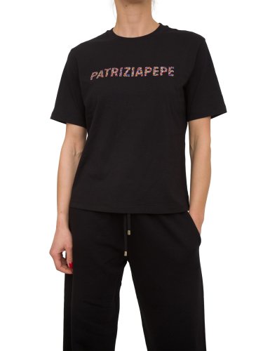 Жіноча футболка PATRIZIA PEPE MAGLIA/T-SHIRT NERO