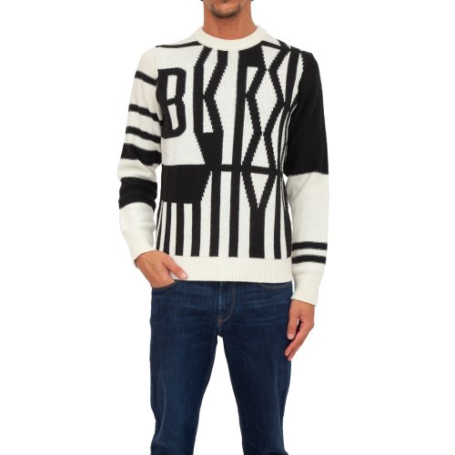 Мужской свитер BIKKEMBERGS MAGLIA AVORIO