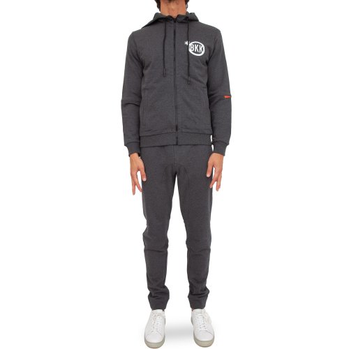 Мужской спортивный костюм BIKKEMBERGS TUTA DA GINNASTICA GRIGIO