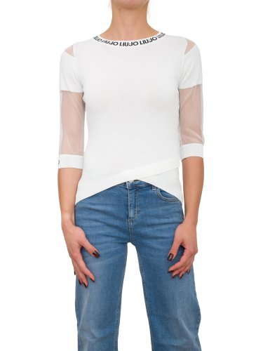 Женский свитер LIU JO ECS MAGLIA CHIUSA M/L BIANCO