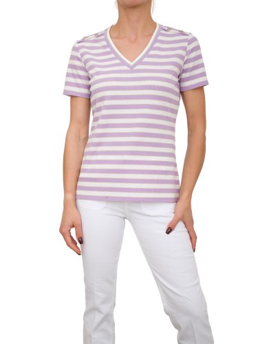 Женская футболка LIU JO T-SHIRT MODA M/C LILLA