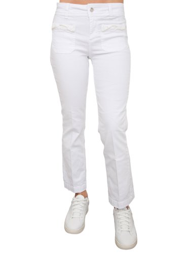 Жіночі джинси LIU JO B.UP FLY REG.W.BRAID BIANCO