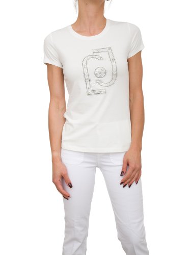 Жіноча футболка LIU JO T-SHIRT MODA M/C BIANCO