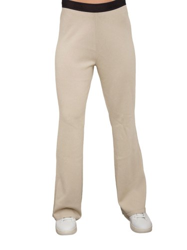 Женские спортивные штаны LIU JO ECS PANTALONE MAGLIA LUNGO BEIGE