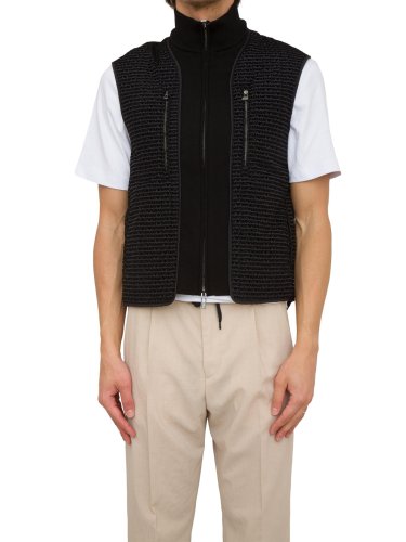 Мужской жилет EMPORIO ARMANI BLOUSON JACKET NERO