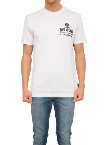 Чоловіча футболка PHILIPP PLEIN T-shirt Round Neck SS BIANCO