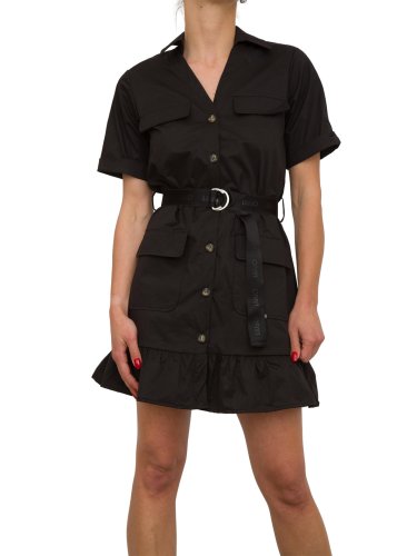 Женское платье LIU JO ABITO NYLON NERO