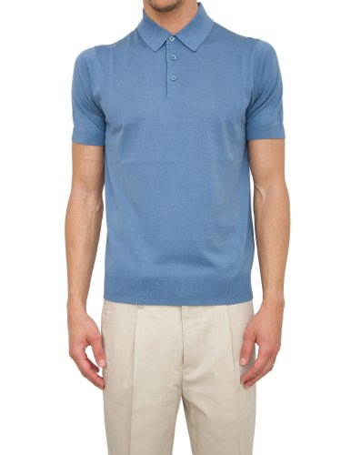 Чоловіче поло PAOLO PECORA Maglia A Polo BLU