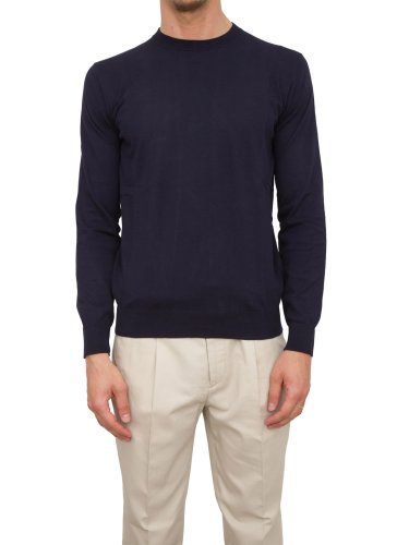 Мужской свитер PAOLO PECORA Maglia Girocollo BLU