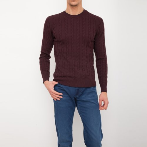 Мужской свитер ELEVENTY MAGLIA BORDEAUX