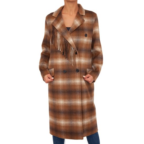 Женское пальто TWIN-SET CAPPOTTO MARRONE
