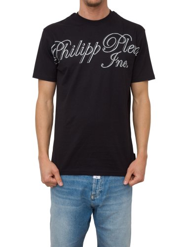 Чоловіча футболка PHILIPP PLEIN T-shirt Round  Neck SS Philipp Plein TM NERO